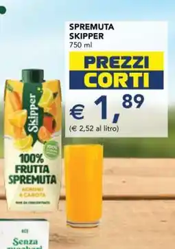 Esselunga Spremuta Skipper offerta