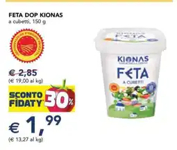 Esselunga FETA DOP KIONAS offerta