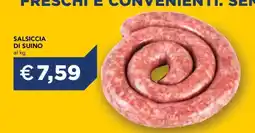 Esselunga Salsiccia Di Suino offerta