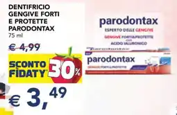 Esselunga DENTIFRICIO GENGIVE FORTI E PROTETTE PARODONTAX offerta
