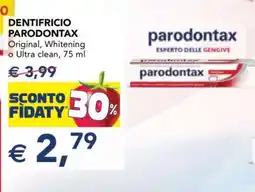 Esselunga DENTIFRICIO PARODONTAX offerta