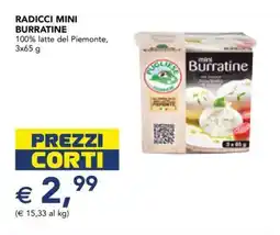 Esselunga RADICCI MINI BURRATINE offerta