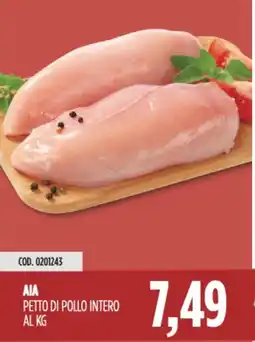 Carico Cash & Carry Aia petto di pollo intero offerta