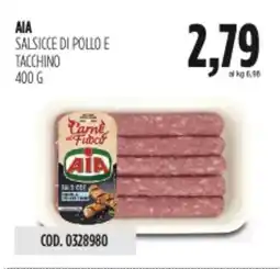 Carico Cash & Carry Aia salsicce di pollo e tacchino offerta