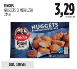 Carico Cash & Carry Findus nuggets di merluzzo offerta