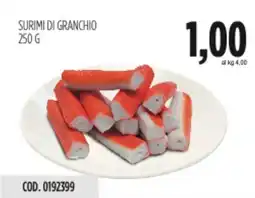 Carico Cash & Carry Surimi di granchio offerta