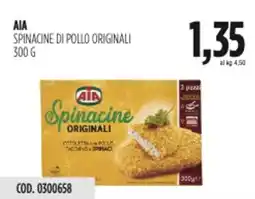 Carico Cash & Carry Aia spinacine di pollo originali offerta