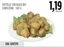 Carico Cash & Carry Frittelle con alghe bio confezione offerta
