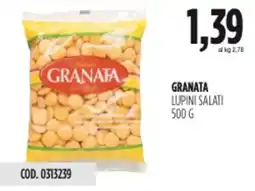 Carico Cash & Carry Granata lupini salati offerta