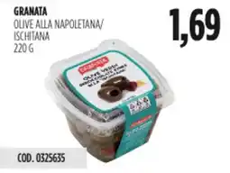 Carico Cash & Carry Granata olive alla napoletana/ ischitana offerta