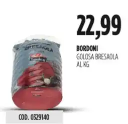 Carico Cash & Carry Bordoni golosa bresaola offerta
