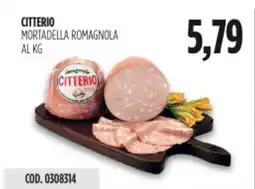 Carico Cash & Carry Citterio mortadella romagnola offerta