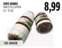 Carico Cash & Carry Corte grande pancetta coppata 1/2 offerta