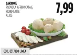 Carico Cash & Carry Carbone provola affumicata e fiordilatte offerta