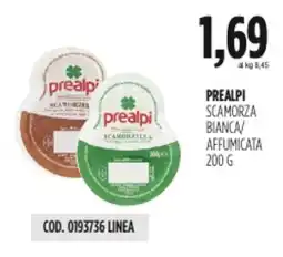 Carico Cash & Carry Prealpi scamorza bianca/ affumicata offerta