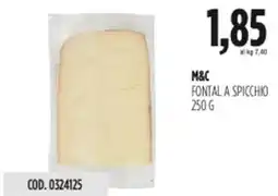 Carico Cash & Carry M&c fontal a spicchio offerta