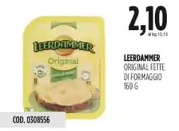 Carico Cash & Carry Leerdammer original fette di formaggio offerta