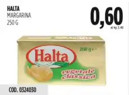 Carico Cash & Carry Halta margarina offerta