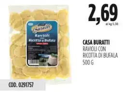 Carico Cash & Carry Casa buratti ravioli con ricotta di bufala offerta