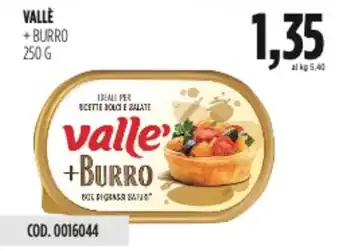 Carico Cash & Carry Vallè + burro offerta