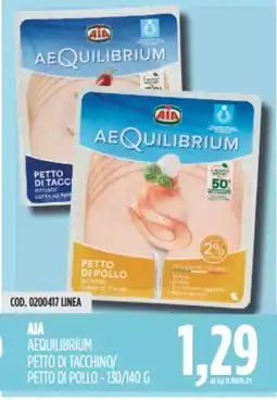 Carico Cash & Carry Aia aequilibrium petto di tacchino/ petto di pollo offerta