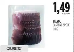 Carico Cash & Carry Belsol cartene speck offerta