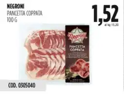 Carico Cash & Carry Negroni pancetta coppata offerta