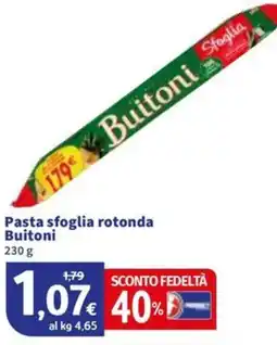 Sigma Pasta sfoglia rotonda Buitoni offerta