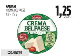 Carico Cash & Carry Galbani crema bel paese offerta