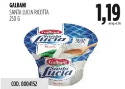Carico Cash & Carry Galbani santa lucia ricotta offerta