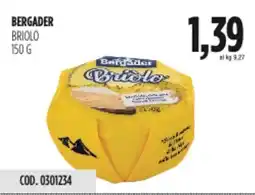 Carico Cash & Carry Bergader briolo offerta