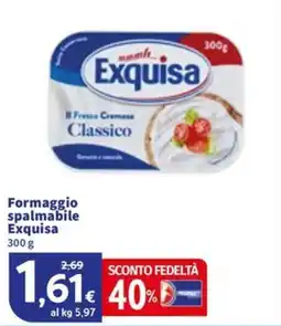 Sigma Formaggio spalmabile Exquisa offerta