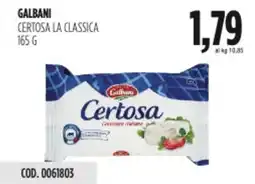 Carico Cash & Carry Galbani certosa la classica offerta