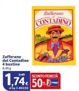 Sigma Zafferano del Contadino 4 bustine offerta