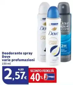 Sigma Deodorante spray offerta