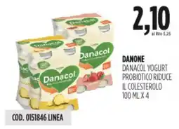Carico Cash & Carry Danone danacol yogurt probiotico riduce il colesterolo offerta