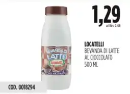 Carico Cash & Carry Locatelli bevanda di latte al cioccolato offerta