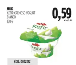 Carico Cash & Carry Milk kefir cremoso yogurt bianco offerta