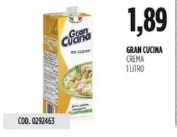 Carico Cash & Carry Gran cucina crema offerta