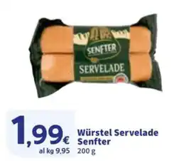 Sigma Würstel Servelade Senfter offerta