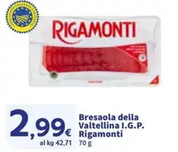 Sigma Bresaola della Valtellina I.G.P. Rigamonti offerta