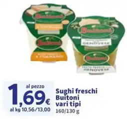 Sigma Sughi freschi Buitoni vari tipi offerta