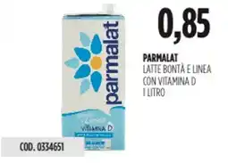 Carico Cash & Carry Parmalat latte bontà e linea con vitamina d offerta