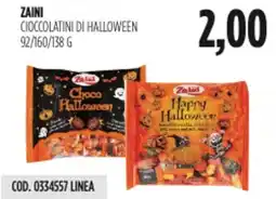 Carico Cash & Carry Zaini cioccolatini di halloween offerta