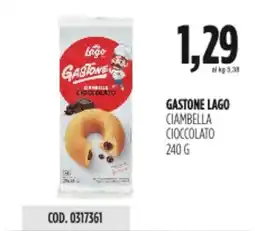 Carico Cash & Carry Gastone lago ciambella cioccolato offerta