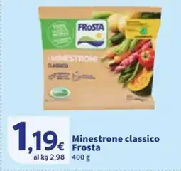 Sigma Minestrone classico Frosta offerta