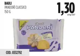 Carico Cash & Carry Bauli pandorì classico offerta