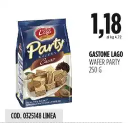 Carico Cash & Carry Gastone lago wafer party offerta