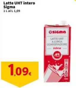 Sigma Latte UHT intero Sigma offerta
