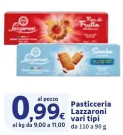 Sigma Pasticceria Lazzaroni offerta